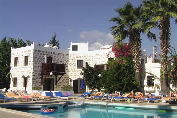 Aparthotel Mimosa Gümbet Buitenkant foto